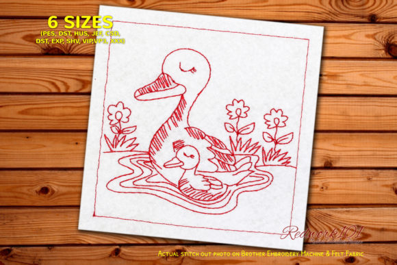 Ducky Mother Embroidery Review