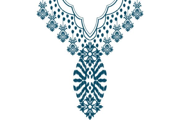 Floral Ikat Neckline Embroidery: A Designer's Gift Shop Review