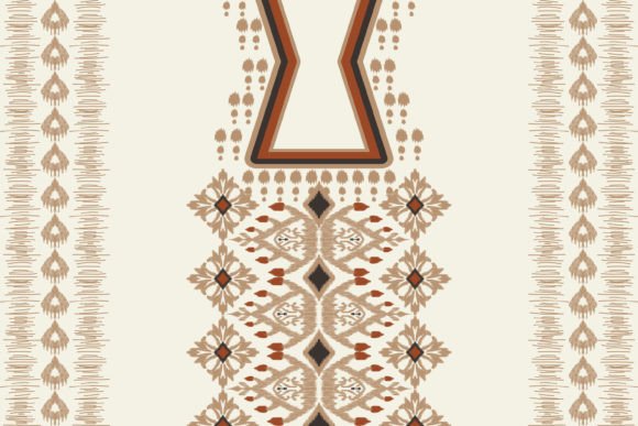 Floral Ikat Paisley Neckline Embroidery Review