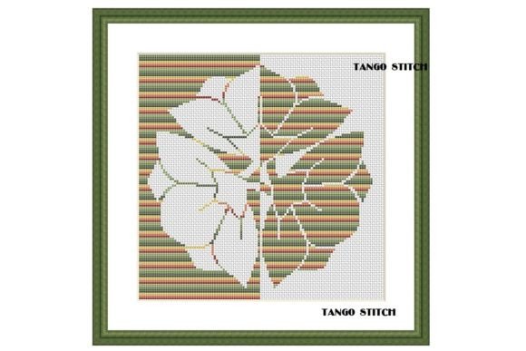 Green Abstract Striped Flower Embroidery Review