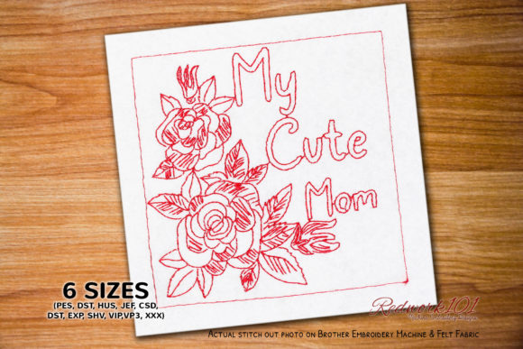 My Cute Mom Embroidery Review