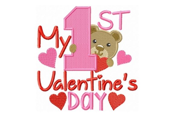 My First Valentine’s Day Embroidery Design Review
