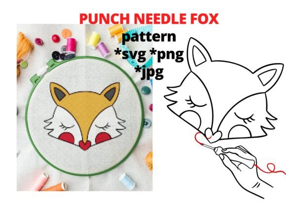 Punch Needle Embroidery - Fox Review for Seasonal Use