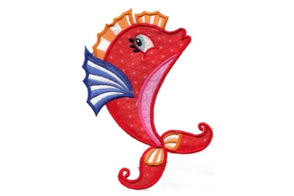 Red Tropical Fish Embroidery Review