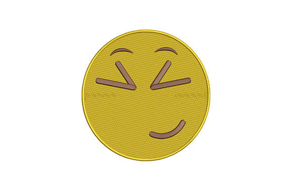 Squinting Eyes Emoji Embroidery Review