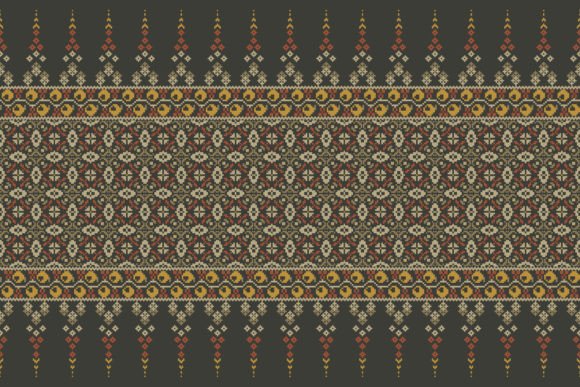 Thai Floral Cross Stitch Embroidery: A Designer's Review