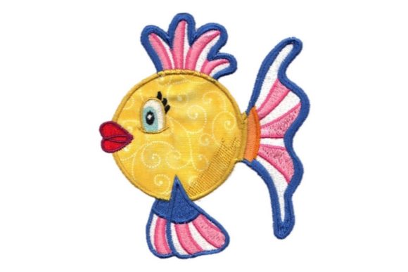 Yellow Tropical Fish Embroidery Review